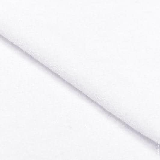 Ткани трикотаж - Махровое полотно одностороннее белое