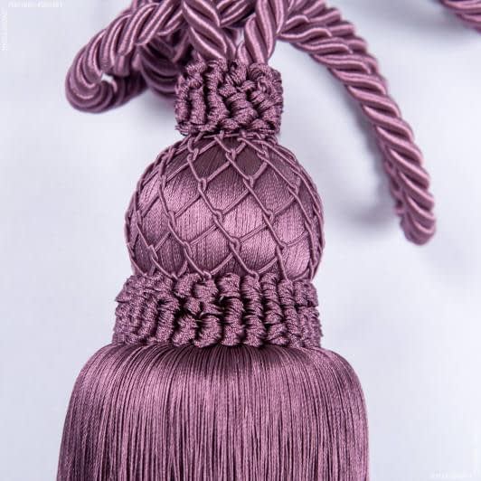 Ткани фурнитура для декора - Подхват для штор Верона фиолет-яркий