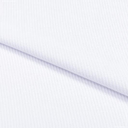 Ткани трикотаж - Кашкорсе пенье 58см*2 белый