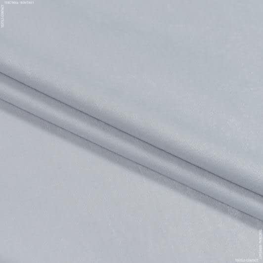 Тканини портьєрні тканини - Чін-чіла софт /SOFT FR мрамор з вогнетривким просоченням світло сіра