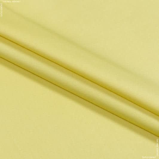 Тканини для штанів - Котон-сатин лайт стрейч світло-жовтий