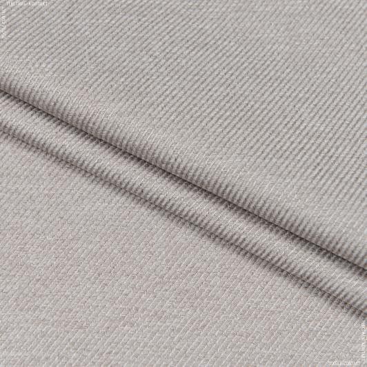 Ткани для декоративных подушек - Декоративная ткань Арис диагональ св. бежевый