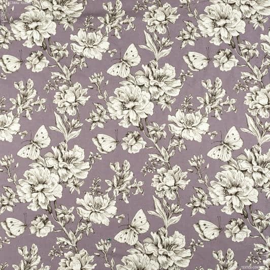 Тканини портьєрні тканини - Декор мєдічі квіти метелики бузок