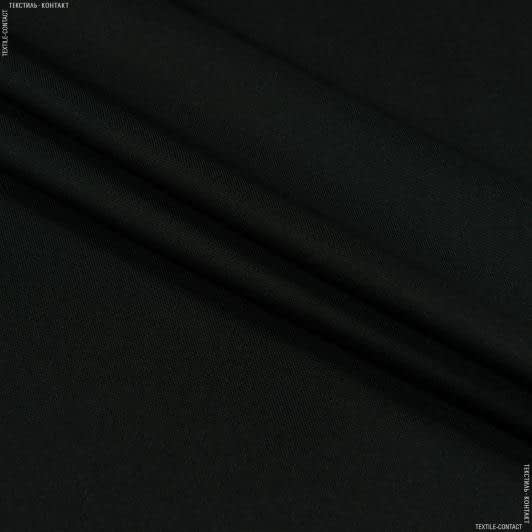 Тканини для спортивного одягу - Трикотаж дайвінг двосторонній чорний