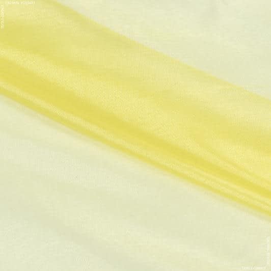 Ткани для украшения и упаковки подарков - Органза лимонный