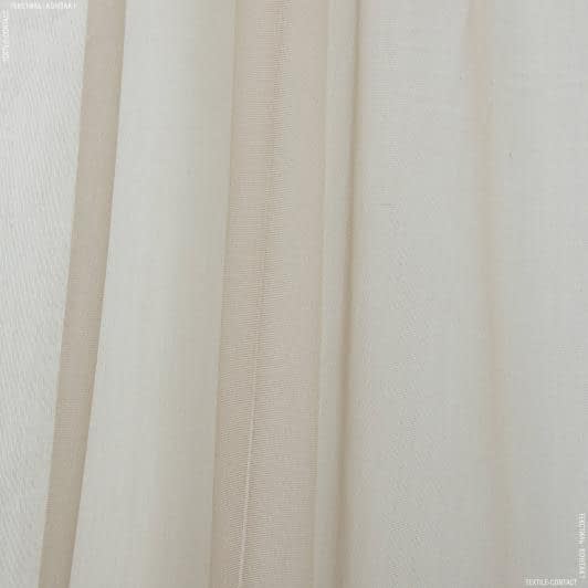 Тканини весільна тканина - Тюль Донер-софт  бежево-рожевий з обважнювачем