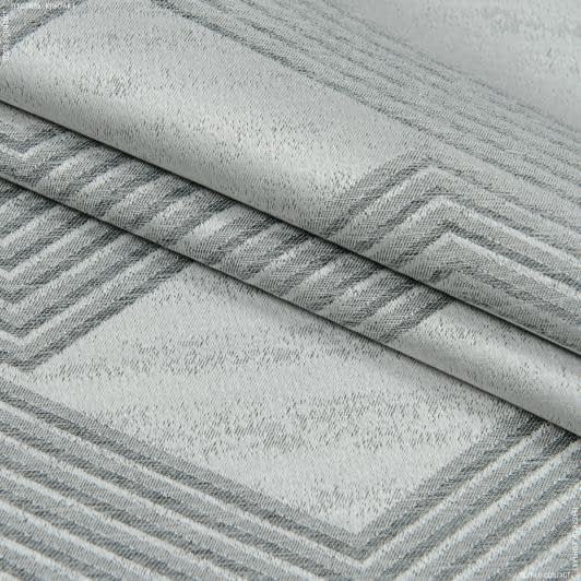 Тканини портьєрні тканини - Декоративна тканина Графіка сірий