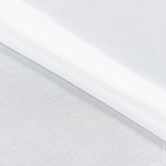 Тканини гардинні тканини - Тюль Етюд білий з обважнювачем
