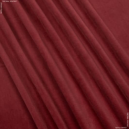 Ткани для перетяжки мебели - Декоративная ткань Велютина цвет вишня