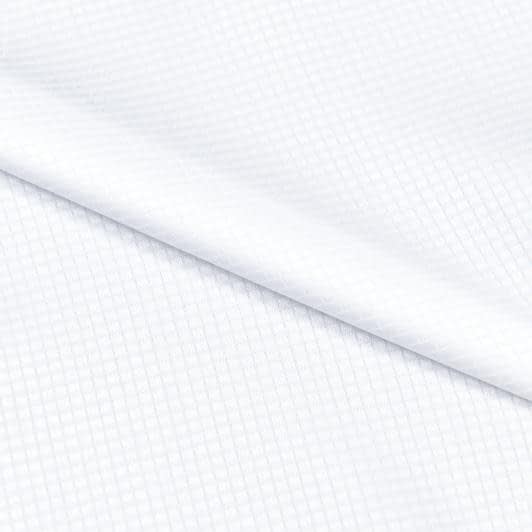 Ткани для рубашек - Сорочечная рогожка белая