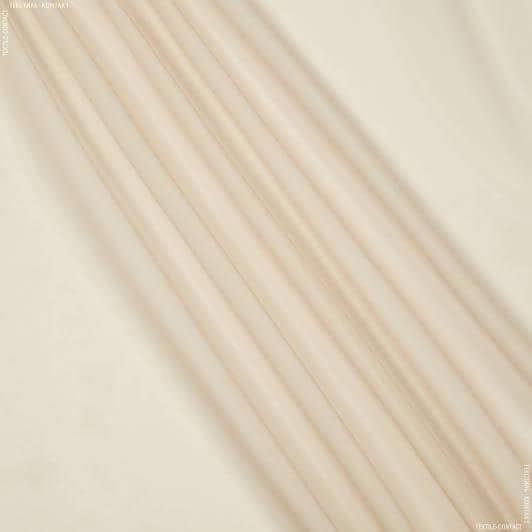 Тканини гардинні тканини - Тюль вуаль св.бежево-золотистий