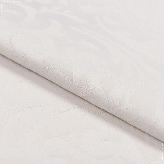 Ткани портьерные ткани - Ткань для скатертей Вилен св.серая