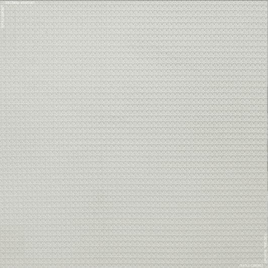 Ткани для пиджаков - Костюмный жаккард квадро белый
