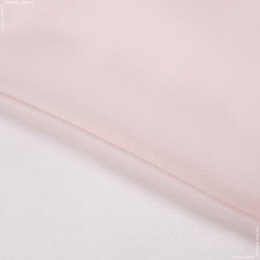 Ткани для платьев - Органза плотная светло-розовая