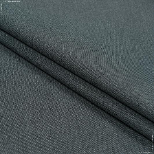Ткани для банкетных и фуршетных юбок - Декоративная ткань Рустикана меланж черная