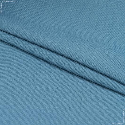 Тканини льон - Платтяна Віскет-1 Аеро сіро-блакитна