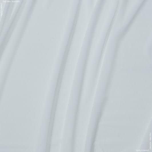 Тканини шовк - Шифон натуральний стрейч білий