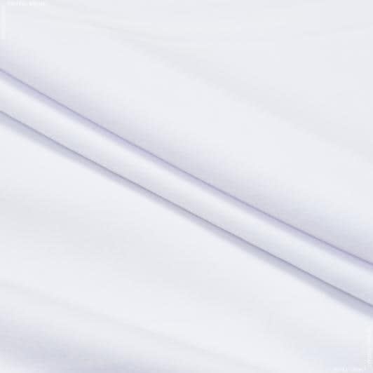 Ткани для мягких игрушек - Плюш биэластан белый