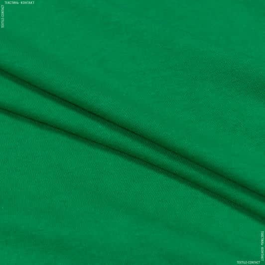 Ткани хлопок - Кулирное полотно100см*2 зеленое
