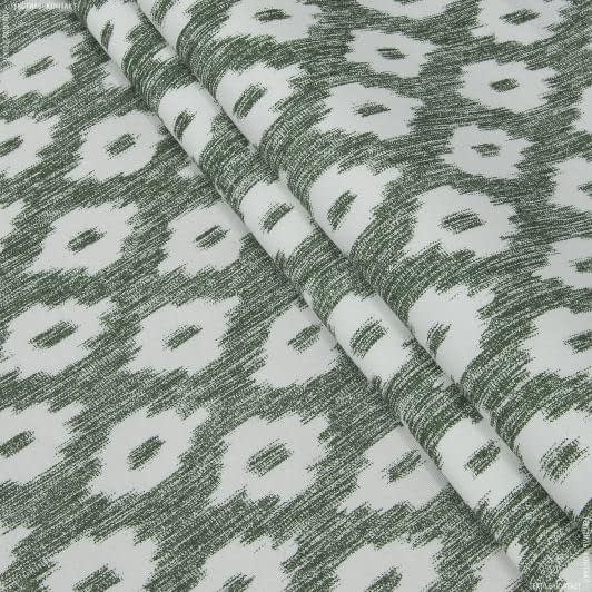 Ткани для слюнявчиков - Ткань с акриловой пропиткой Барсело зеленый