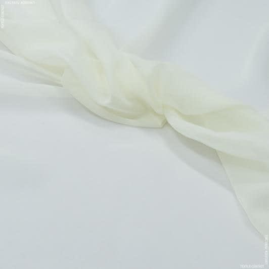 Тканини гардинні тканини - Тюль вуаль колір крем