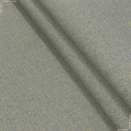 Тканини horeca - Декоративна тканина Оскар меланж сизий, жовтий
