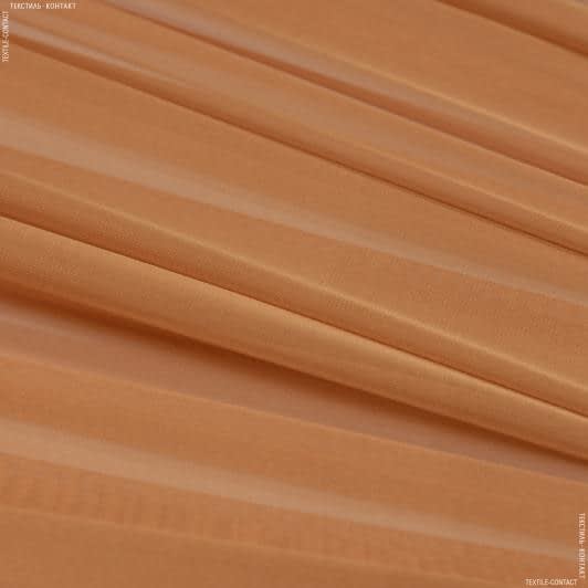 Ткани ненатуральные ткани - Шифон темно-оранжевый