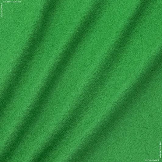 Ткани для верхней одежды - Пальтовый трикотаж букле зеленый
