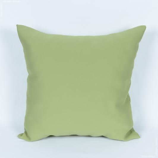 Тканини подушки - Подушка блекаут колір оливка 45х45 см  (137858)