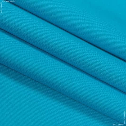 Ткани для театральных занавесей и реквизита - Декоративная ткань панама Песко небесно-голубой
