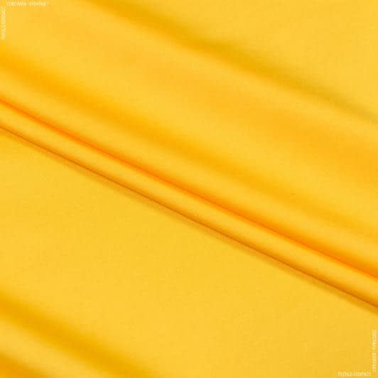 Тканини для суконь - Шовк штучний стрейч жовтий