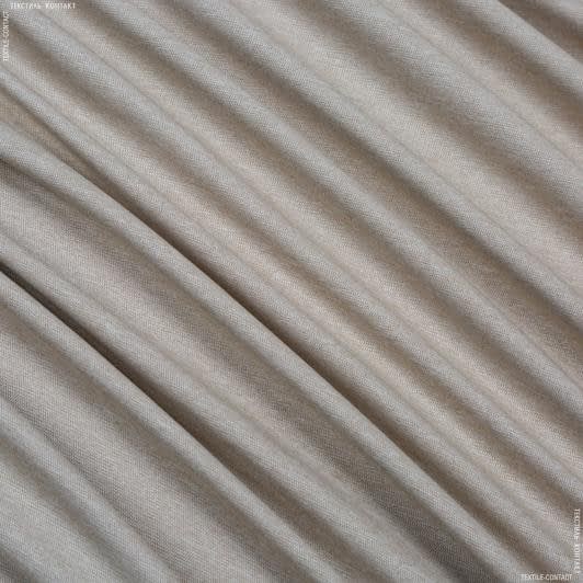 Ткани портьерные ткани - Декоративная микророгожка Дорис св.бежевая
