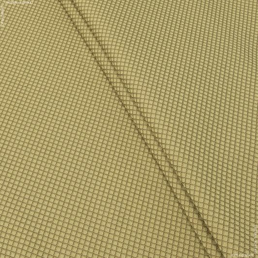 Ткани портьерные ткани - Декоративная ткань Армавир ромб цвет золото