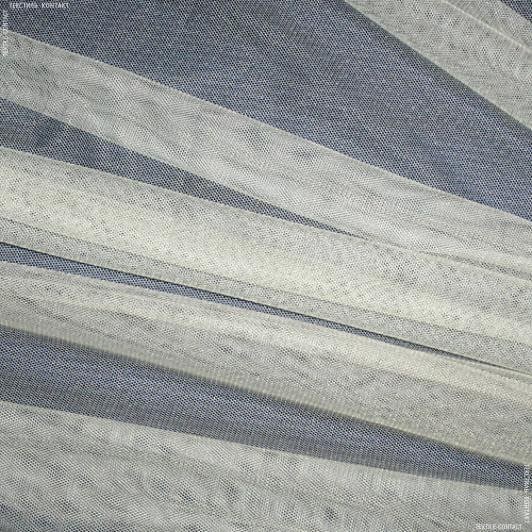 Тканини гардинні тканини - Тюль з обважнювачем сітка грек ваніль