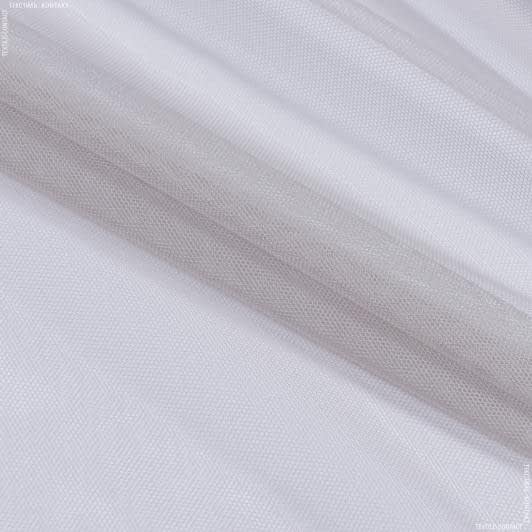 Ткани гардинные ткани - Тюль сетка Грек / GREK цвет св.сизый