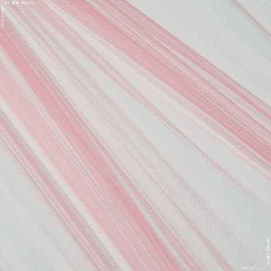 Тканини для тюлі - Мікросітка Енжел колір фламінго