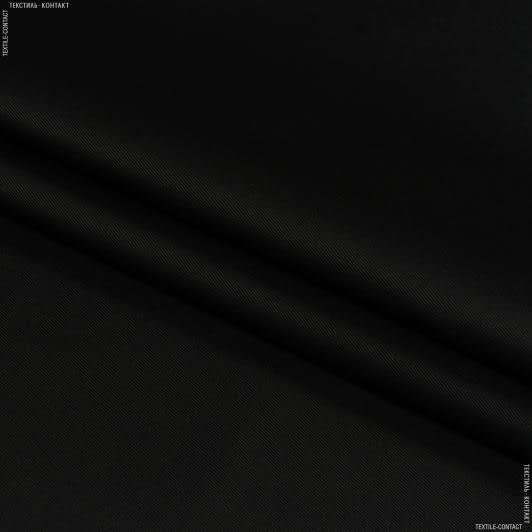 Ткани для рюкзаков - Саржа F-240  черный