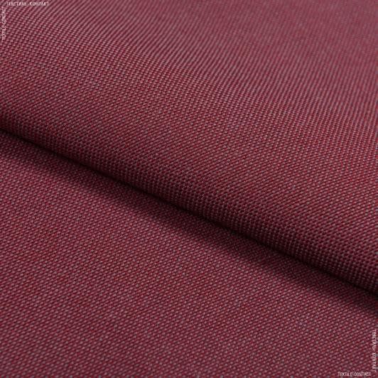 Ткани для перетяжки мебели - Дралон Панама / PANAMA бордовый