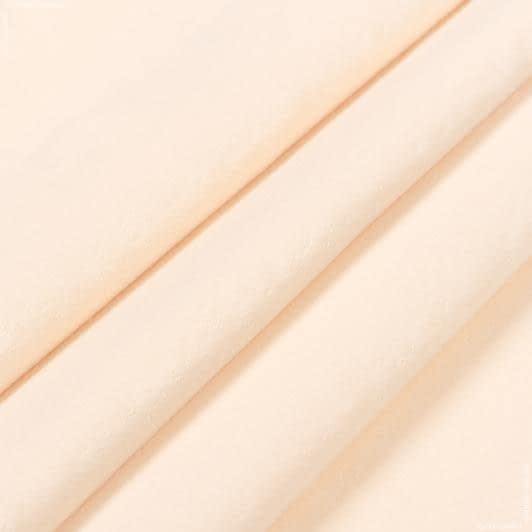 Ткани для портьер - Чин-чила софт мрамор цвет крем-брюле