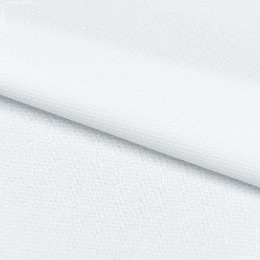 Тканини рогожка - Сорочкова біла
