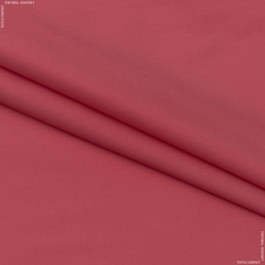 Тканини для суконь - Тафта світло-червона
