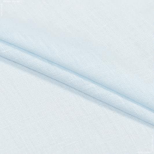 Ткани для блузок - Лен сорочечный голубой