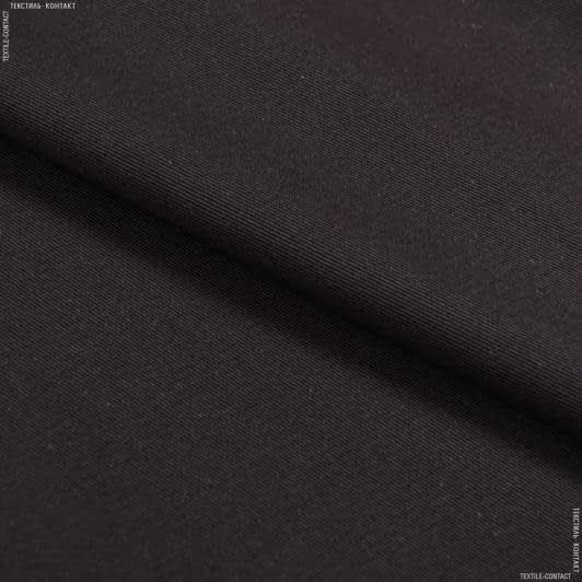 Тканини для спецодягу - Саржа 210-ТКЧ колір шоколад