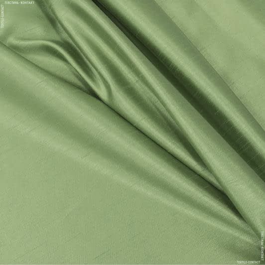 Ткани портьерные ткани - Тафта ибица/ зеленый