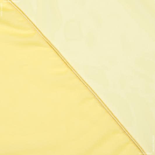 Ткани для экстерьера - Тюль Вуаль-Софти желтый с утяжелителем