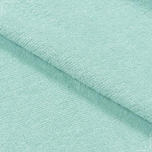 Ткани для полотенец - Ткань махровая двухсторонняя ментол
