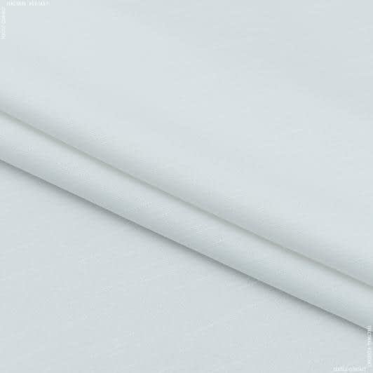 Ткани портьерные ткани - Скатертная ткань Библос белая