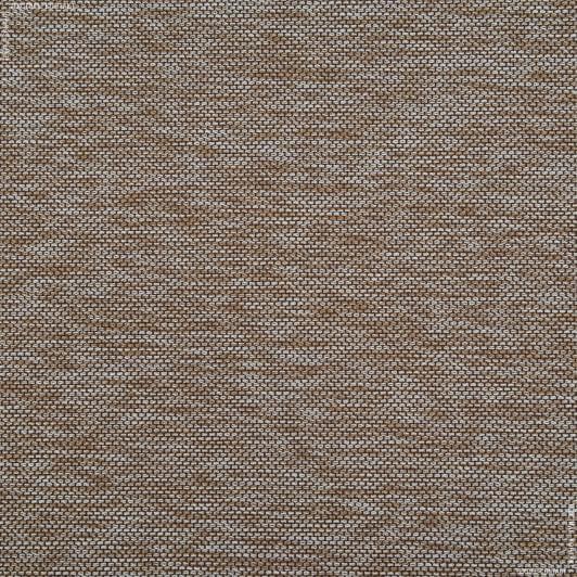 Тканини для декоративних подушок - Декор рогожка меланж піке св.сірий/коричневий