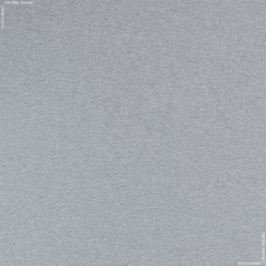 Ткани ластичные - Рибана  серый меланж   к футеру диагональ 2 х 60 см