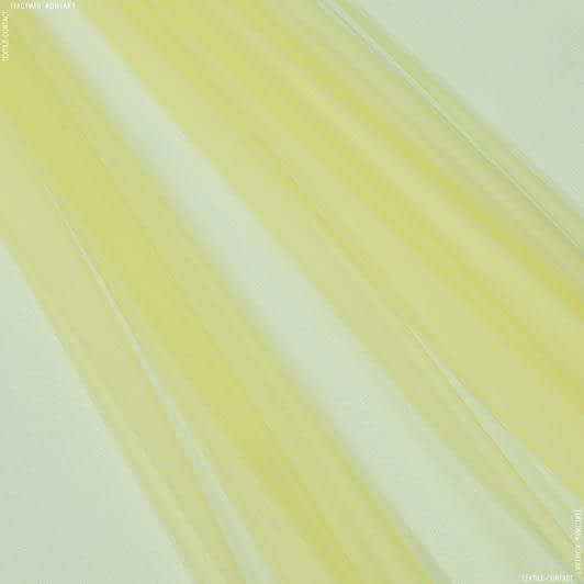 Ткани гардинные ткани - Микросетка Энжел желтая